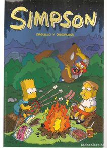 Comics: SIMPSON. ORGULLO Y DISCIPLINA. 2004 BOMGO / EDICIONES B.(ST/HS)